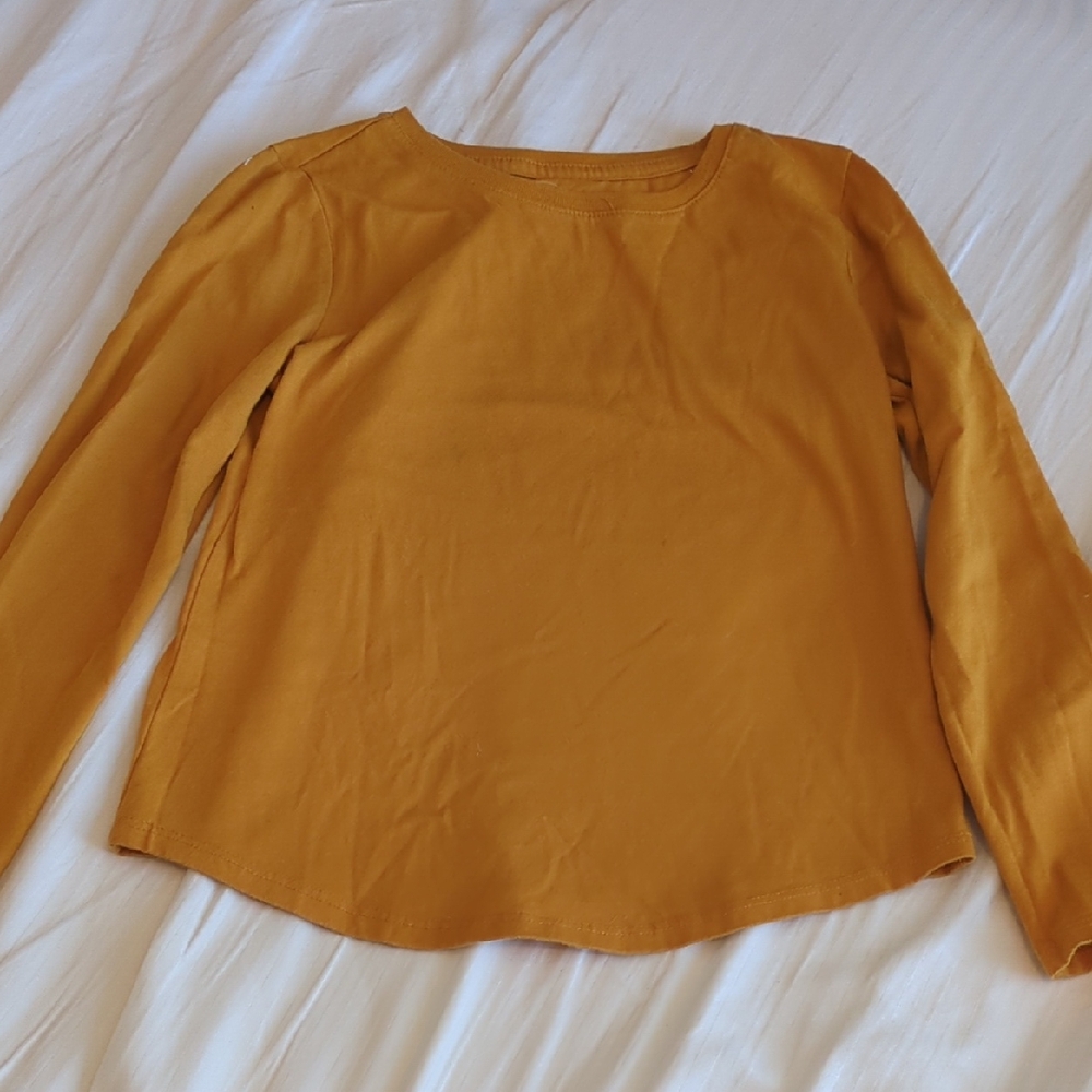 Wonder Nation Goldenrod Long Sleeve Tee